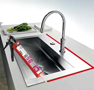 Colle silicone acide <span class=keywords><strong>Sozen</strong></span>-680 de qualité commerciale, haute résistance, anti-fissures, mastic pour joints de construction de l'usine <span class=keywords><strong>Sozen</strong></span> - Product Image 3