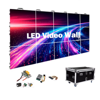 Écran LED de location léger, sans soudure, incurvé, pour extérieur, scène lumineuse, tournée, multi-scènes, modèles P2.604, P2.976, P3.91, P4.81