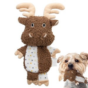 Jouet pour chien en peluche en forme d'élisar, couineur, pour Noël, vente en gros 2026 - Product Image 1