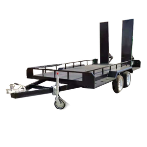 El mejor remolque de transporte de vehículos de remolque de transporte para transportar mini excavadora - Product Image 5