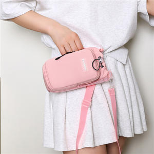 Bolso bandolera para botella de agua, vertical, cuadrado, ligero, portátil, con cremallera, para el día a día, bolso de pecho para mujer. - Product Image 4