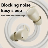 AliSelect X70 Écouteurs sans fil fins et invisibles pour le sommeil, Bluetooth 5.4, mains libres, stéréo 9D, pour le sport et le gaming, intra-auriculaires, Type-C, souples