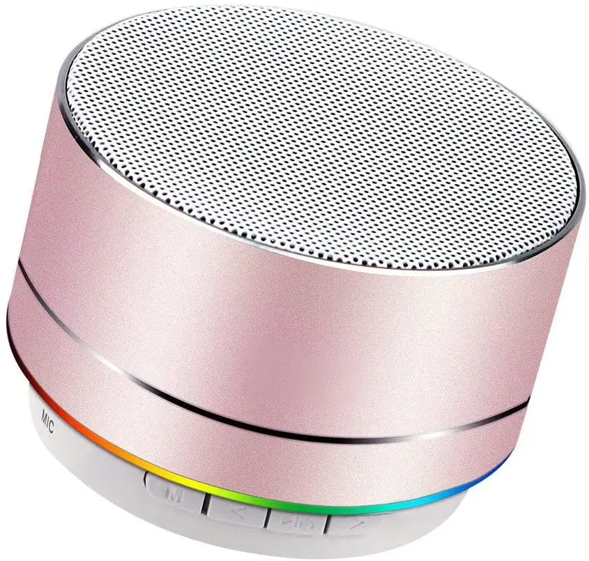 Amazon Top Seller HD Sound A10 Metall Bass Bluetooth-Lautsprecher Tragbarer drahtloser Stereo-Lautsprecher mit Mikrofon-TF-Karte FM für Mobiltelefone