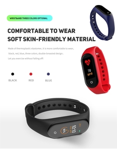 <span class=keywords><strong>2022</strong></span> nouveauté activité Tracker Smartband M4 Fitness hommes femme bracelet étanche Sport Smartwatch - Product Image 3