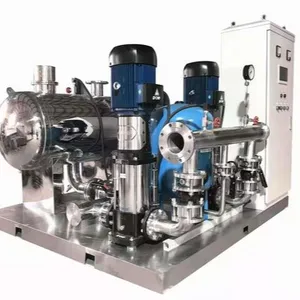 Équipement d'alimentation en eau domestique à fréquence variable sous pression secondaire avec réservoir à débit stable