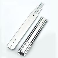Glissières industrielles verrouillables robustes SNEIDA SND3076 76 mm, capacité de charge >200 kg, extension complète, roulement à billes, pour extérieur et chambre