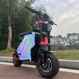 สกู๊ตเตอร์ไฟฟ้าออฟโรด Geofought M5 10000W มอเตอร์คู่ ยางสุญญากาศ 14 นิ้ว ระยะไกล กันน้ำ ไฟ RGB สกู๊ตเตอร์ไฟฟ้าสำหรับผู้ใหญ่ - Product Image 4