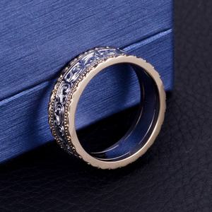 แหวนทอง14K สำหรับผู้ชาย MSR-855เครื่องประดับเมสซี่ตามสั่ง - Product Image 3