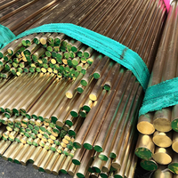 Bright Industrial Copper Rod/Copper Bar Round 65% Cu C26000 Model Factory Price