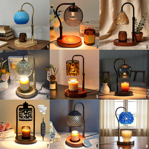Wholesale Wax Candle Melting Warmer Light Aromatherapy Burner Fragrance Glass Electric Candle Warmer Lamp Heater Bedroom - Product Image 3