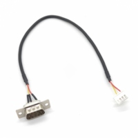 Câble LVDS JST SH1.0 PH2.0 XH2.54 Connecteur DB9 Mâle Femelle D-SUB 9 Broches RS232 RS485 Série Ultra Basse Profondeur 12V ISO9001