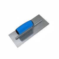 Truelle à encoche en V de 280mm en acier inoxydable durable de qualité industrielle Offre Spéciale pour une pose précise de carreaux et une application de coulis