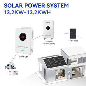 Inversor Híbrido Portátil Cosmoxstar, Estándar Europeo, 13.2kva, 1 Fase, Conexión a Red Híbrida, 48v 230v, Inversor de Almacenamiento de Energía - Product Image 4