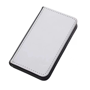 Bán hàng nóng Tự làm in ấn PU da tên chủ thẻ tùy chỉnh trống thăng hoa trường hợp thẻ kinh doanh - Product Image 3