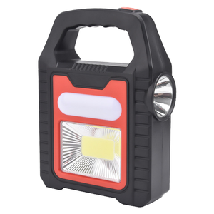 Lanterne de camping imperméable TOACH, torche solaire LED, lampe de poche manuelle, corps en ABS, ampoule COB, couleurs blanc, rouge, bleu, certifiée IP65 - Product Image 4