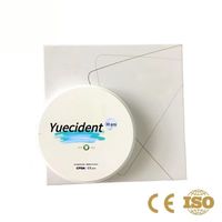 Bloque de Zirconia Multicapa de Alta Resistencia 1200 MPa con Certificación CE, Súper Translucidez 49%, Piezas Cerámicas 3D Pro