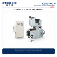 Máquina Punzonadora de Ranuras para Laminación de Estatores y Rotores de Motores CNC CTECHNO KGDJ-10D con Indexación de Engranajes de Alta Precisión