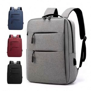 Wholesale Hot Sale Custom Clear Waterproof Anti-Theft Oxford USB Laptop <b>Backpack</b> with Zipper Closure - Product Image 1