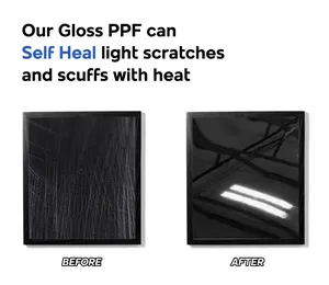 8.5MIL Precortado PPF <span class=keywords><strong>Película</strong></span> de protección de pintura DIY Kit de sujetador transparente para Subaru WRX STI <span class=keywords><strong>2015</strong></span>-2017 Espejos de guardabarros de capó parcial - Product Image 4