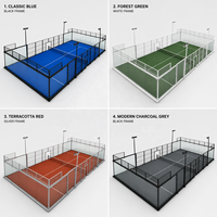Canchas de Pádel Super Panorámicas para Exteriores, Cancha de Pádel Personalizada de Fábrica, Cancha de Tenis de Lujo