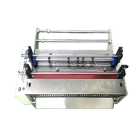 Machine de découpe et de refendage automatique de rouleaux en feuilles de 500 mm, 34 m/min, pour tissu, papier kraft et film PVC