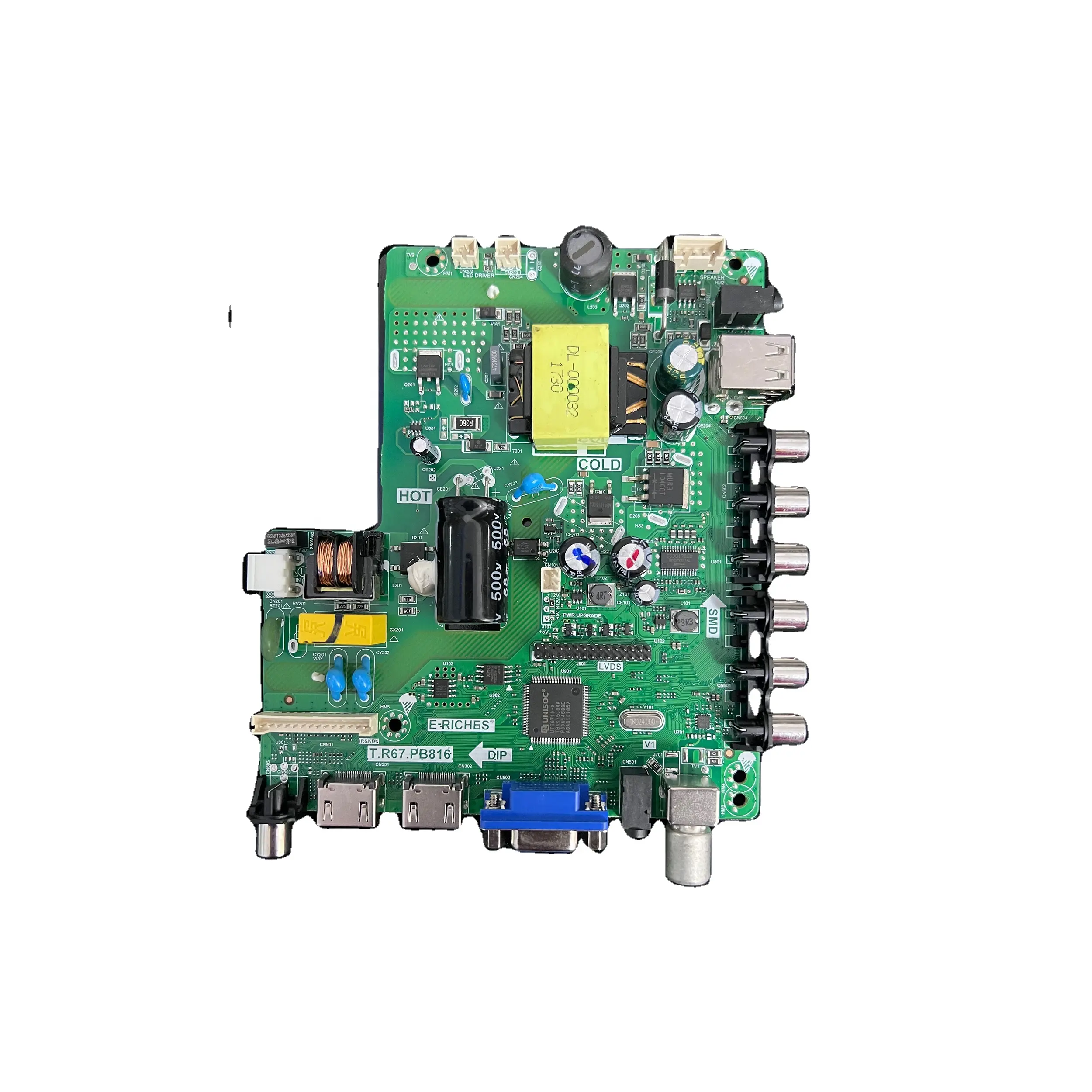 Papan TV LED Sinyal Analog, Papan Pcb Utama Panel 14-32 Inci untuk LG TV