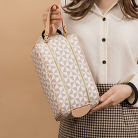 Sac de maquillage personnalisé PU sac de toilette de voyage petit article sac de rangement d'organisation