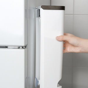 Household Wall Hanging Plastic <b>Bag</b> Storage Rack Shopping <b>Carrier</b> Trash <b>Bags</b> <b>Holder</b> Dispenser Roll <b>Holder</b> Garbage <b>Bag</b> Storage Box - Product Image 6