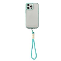 Corde suspendue 16promax Simple Transparent Apple 15 coque de téléphone acrylique Anti chute trois en un adapté à la coque de téléphone Iphone 15