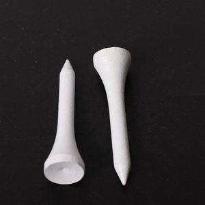 Tees de Golf Personalizados de Madera Natural/Bambú de 1.65 Pulgadas, Paquete de 100 Piezas, Reducen la Fricción y el Efecto Lateral, Tees de Golf Más Estables - Product Image 2