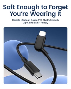 Cable USB-C de 1M 20Gbps USB 3.2 Gen2 60W de Carga Rápida para Gafas Inteligentes AR XREAL Air/One / VITURE Pro XR / <span class=keywords><strong>Rokid</strong></span> <span class=keywords><strong>Max</strong></span> / RayNeo - Product Image 3
