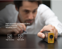 Télémètre laser professionnel d'extérieur CEM LDM-50H, portée 50m, précision 1,5mm, température de fonctionnement -10°C à 50°C, garantie 1 an