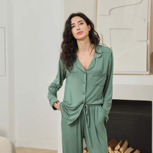 Fung 8002 da sposa Modal <span class=keywords><strong>pigiama</strong></span> da sposa abito di raso per donna abiti da donna vestiti vestiti da regalo - Product Image 5