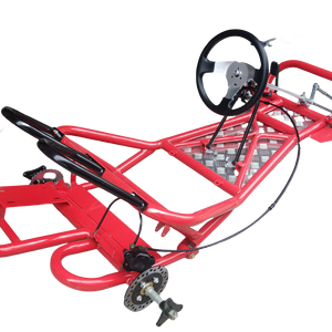 Moter Cappelli Elektrischer Go-Kart mit 6,5 PS, verstellbarer Posi-Schalthebel, Aufkleber, Stuhl und Elektrorädern Avslut - Product Image 1