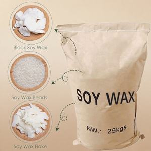 Marques organiques ECO de haute qualité 464 perles de cire de soja à point de fusion élevé pour la fabrication de bougies - Product Image 1