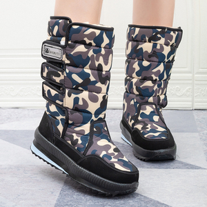 <span class=keywords><strong>Botas</strong></span> de Invierno Impermeables <span class=keywords><strong>para</strong></span> <span class=keywords><strong>Hombre</strong></span> con Logotipo Personalizado, <span class=keywords><strong>Botas</strong></span> de Nieve de Camuflaje hasta la Rodilla, Forro de Piel Cálido, Venta al Por Mayor Directa de Fábrica OEM - Product Image 2