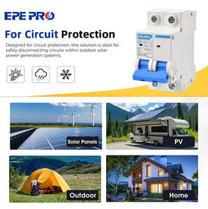 लघु 32 मैक सर्किट ब्रेकर दीन रेल माउंट थर्मल चुंबकीय यात्रा सौर एसी डिस्कनेक्ट स्विच C32 प्लास्टिक 25a - Product Image 6