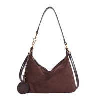 Sac à bandoulière Hobo Vintage Croissant Spacieux et Personnalisé, Sac Souple à Porter sous le Bras pour Femme, Idéal pour les Voyages Décontractés