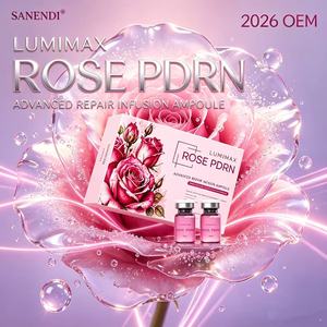 เซรั่มบำรุงผิวหน้า OEM Rose PDRN สูตรกลิ่นกุหลาบธรรมชาติ ช่วยสร้างพื้นฐานผิวสวยสำหรับการเตรียมผิวก่อนแต่งหน้าทุกวัน - Product Image 1