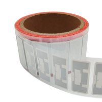 Etiqueta UHF RFID impermeable etiqueta resistente a los líquidos 860-960MHz Rfid autoadhesivo bolsa de sangre, etiqueta de gestión de botellas de medicina