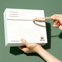 Emballage logistique en carton ondulé, boîtes d'emballage en papier kraft auto-adhésives pour expédition et livraison, emballage avec bande détachable
