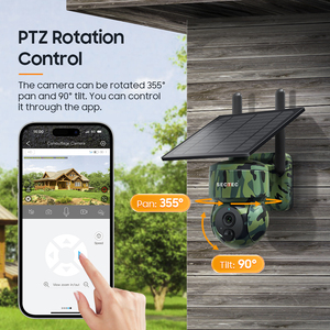 Sectec Mini Kích Thước Ngoài Trời <span class=keywords><strong>3MP</strong></span> 4G GPS Ngụy Trang Pin Năng Lượng Mặt Trời Hồng Ngoại Máy Ảnh Tự Động Bắn Săn Bắn Đường Mòn An Ninh Năng Lượng Mặt Trời Máy Ảnh - Product Image 6