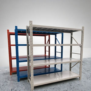 מתלה מתקפל רב-שכבתי CYD 300 ק\\\"ג, פלדת פח מגולגל קר עמידה, 4 שכבות, ציפוי אבקה כחול-לבן, מוגן קורוזיה - Product Image 1