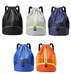 Sac à dos à cordon personnalisé en tissu Oxford léger pour le basketball, le football, les sports de plein air, l'alpinisme, cadeau idéal - Product Image 2