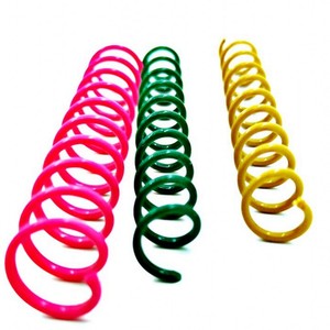 Kaliteli 5/16 inç plastik Spiral tel PVC Spiral bobin plastik tek sarmal farklı renkler ile - Product Image 5