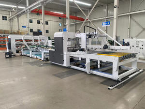 Tự động tốc độ cao carton Bìa hộp thư mục gluer gấp dán tạo thành máy - Product Image 3