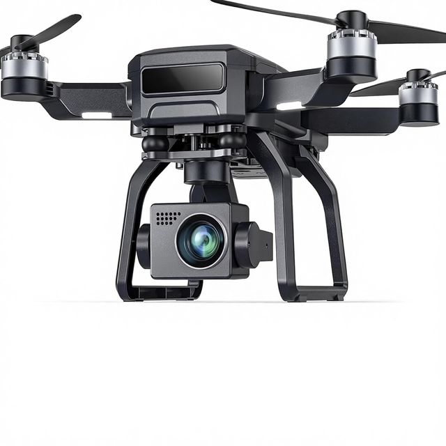 Bwine F7 Pro Quadcopter Drone Camera 4K UHD 3-Axis Gimbal 10000FT Control 50 Mins Flight Time 2 Batteries GPS Follow Waypoint