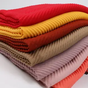 Nouvelle écharpe en coton Monochrome pour femmes, écharpe plissée plissée en Viscose sergé coton lin