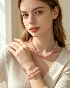 Joias de Vidro Empilháveis Populares para Meninas, Design em Camadas Moderno, Decoração para o Dia a Dia, Atacado Personalizado - Product Image 6