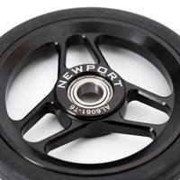 Roues faciles à utiliser Aceoffix Bike Ezwheel Easywheels 56mm, utilisables pour les vélos pliants Brompton Pikes 3sixty Camp Royale